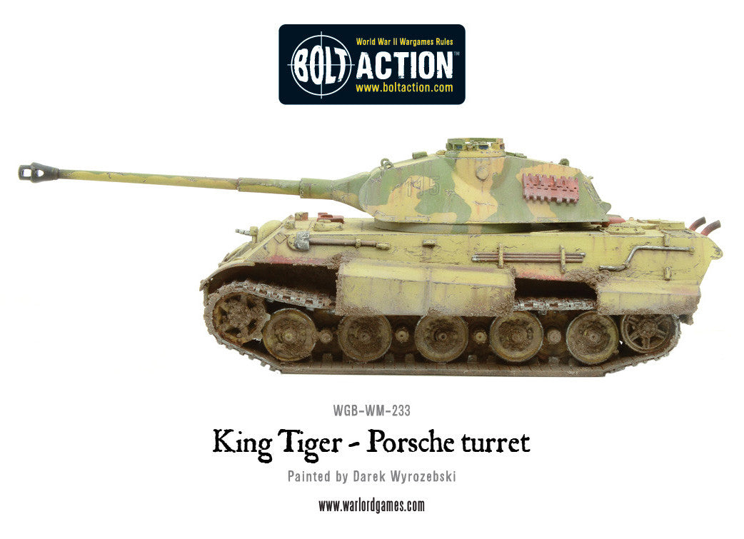 King Tiger (Porsche Turret) Warlord Games