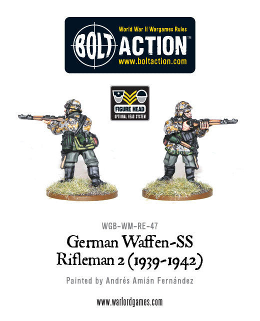 Webstore: German Waffen-SS Rifleman 2 (1939-1942) - Warlord Games