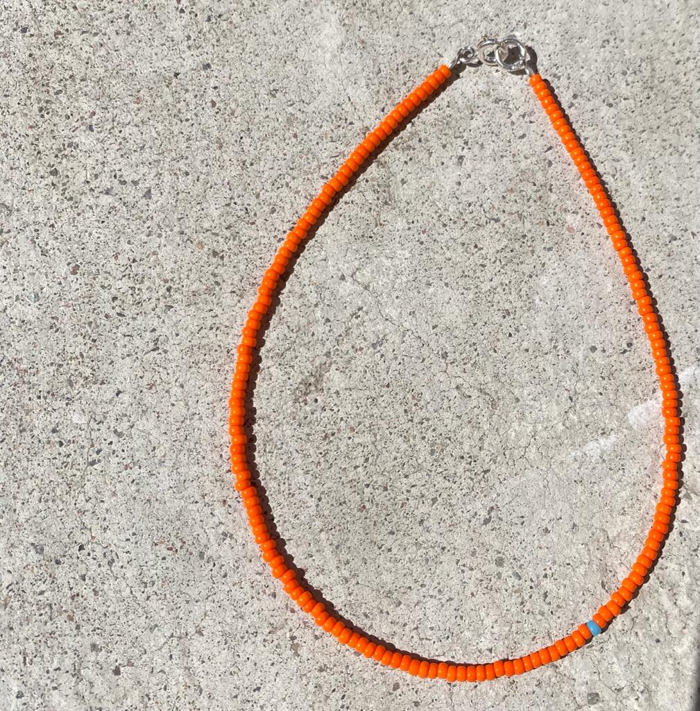 Persimmon Anklet