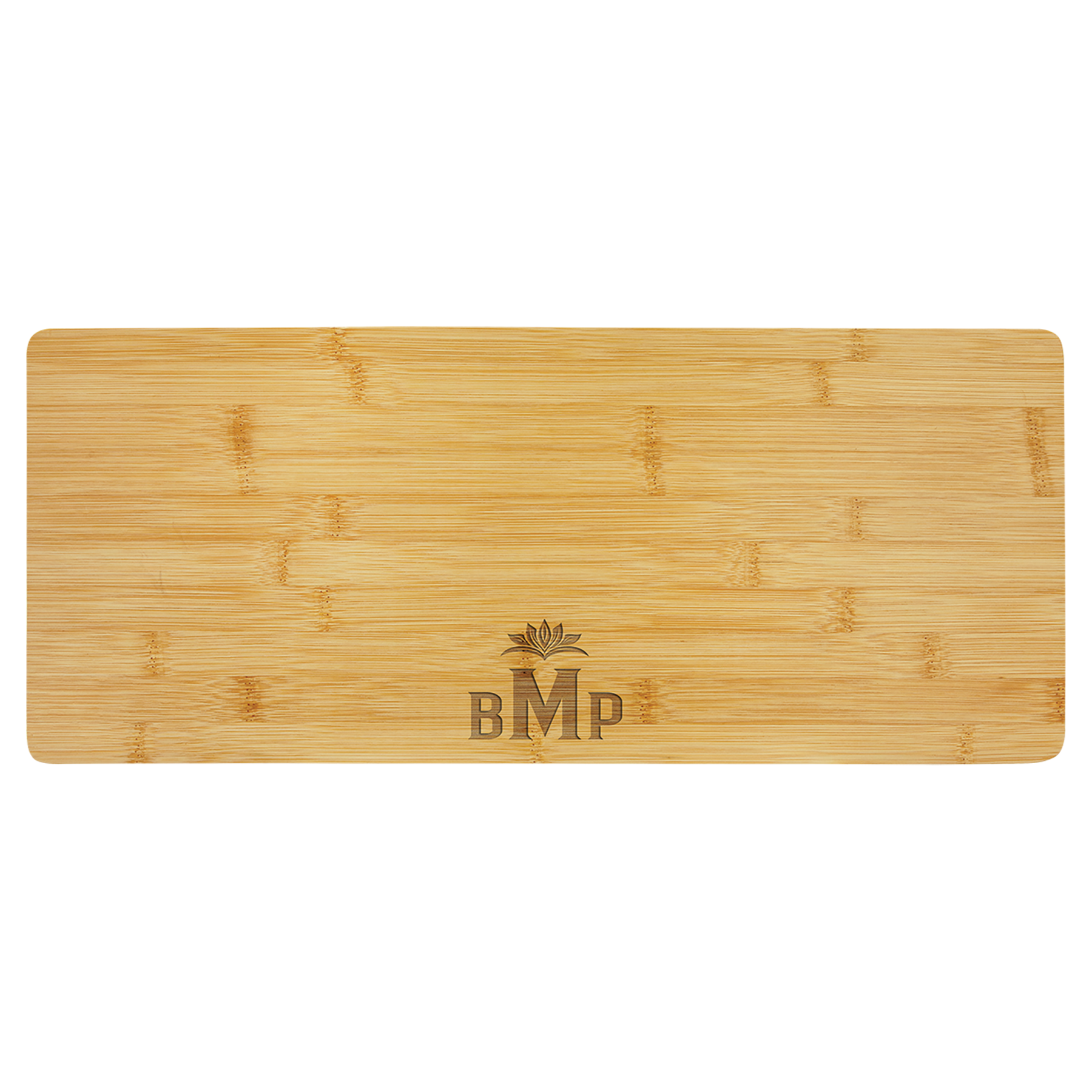 Bamboo Rectangle Cutting Board with Metal Cheese Cutter