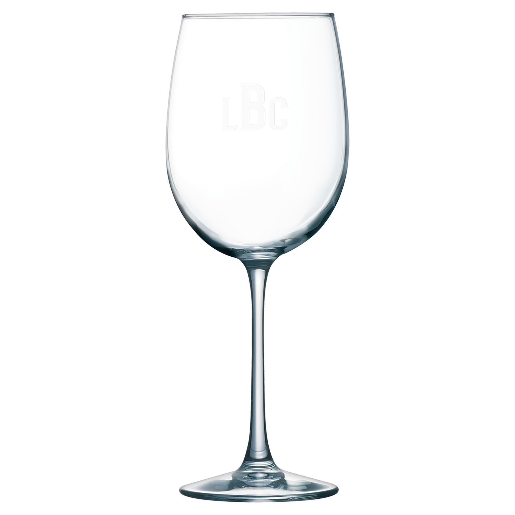 Legacy 12oz Custom Etched White Wine Glass 762996-C-2