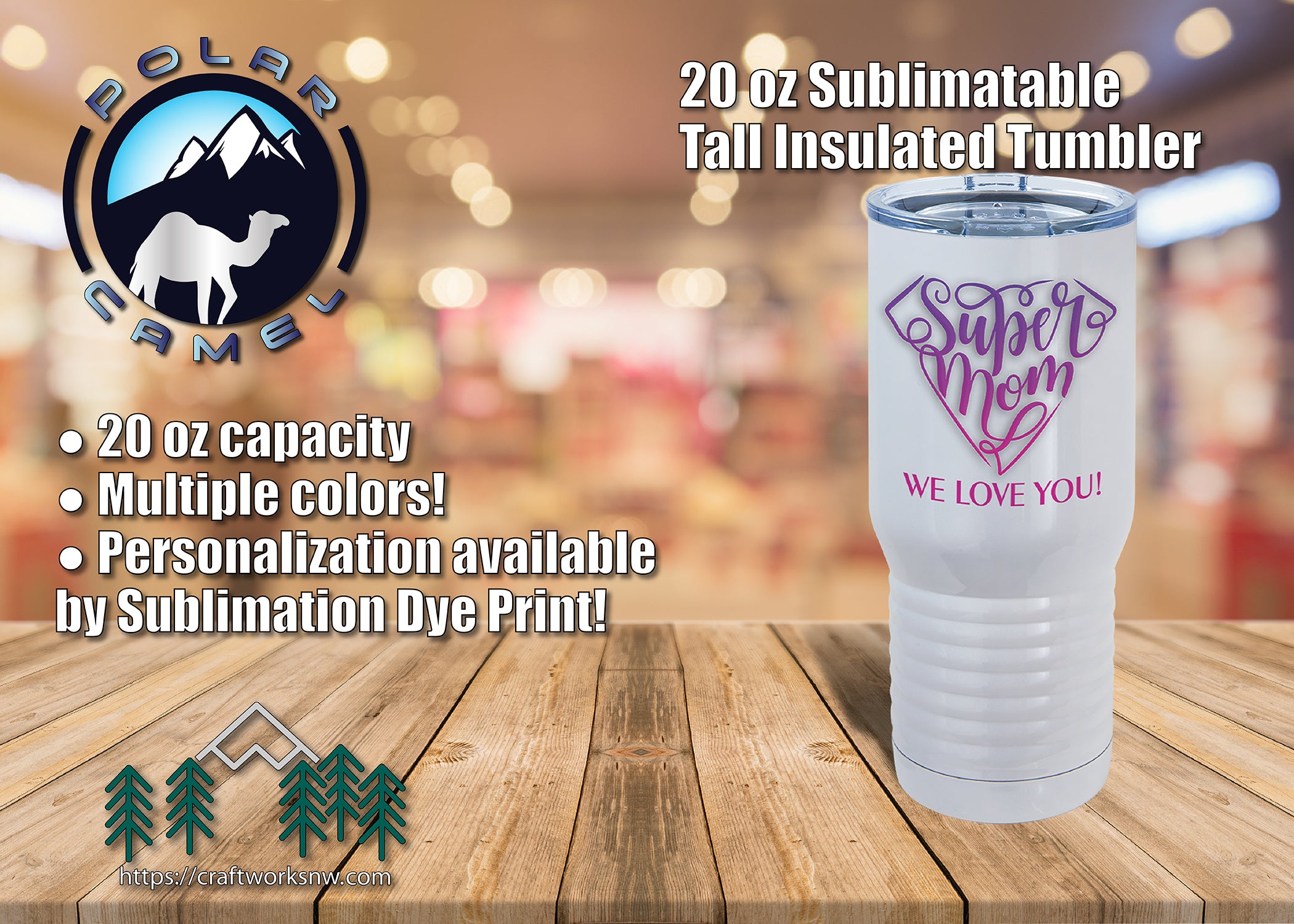 YETI RAMBLER 14 oz MUG tumbler template Full wrap