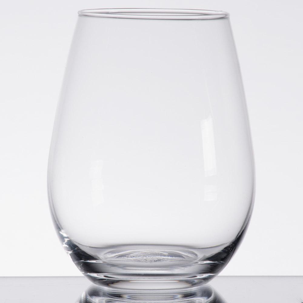 6 OZ MINI TESTER Libbey Stemless Wine Drinking Glasses/Glass 260