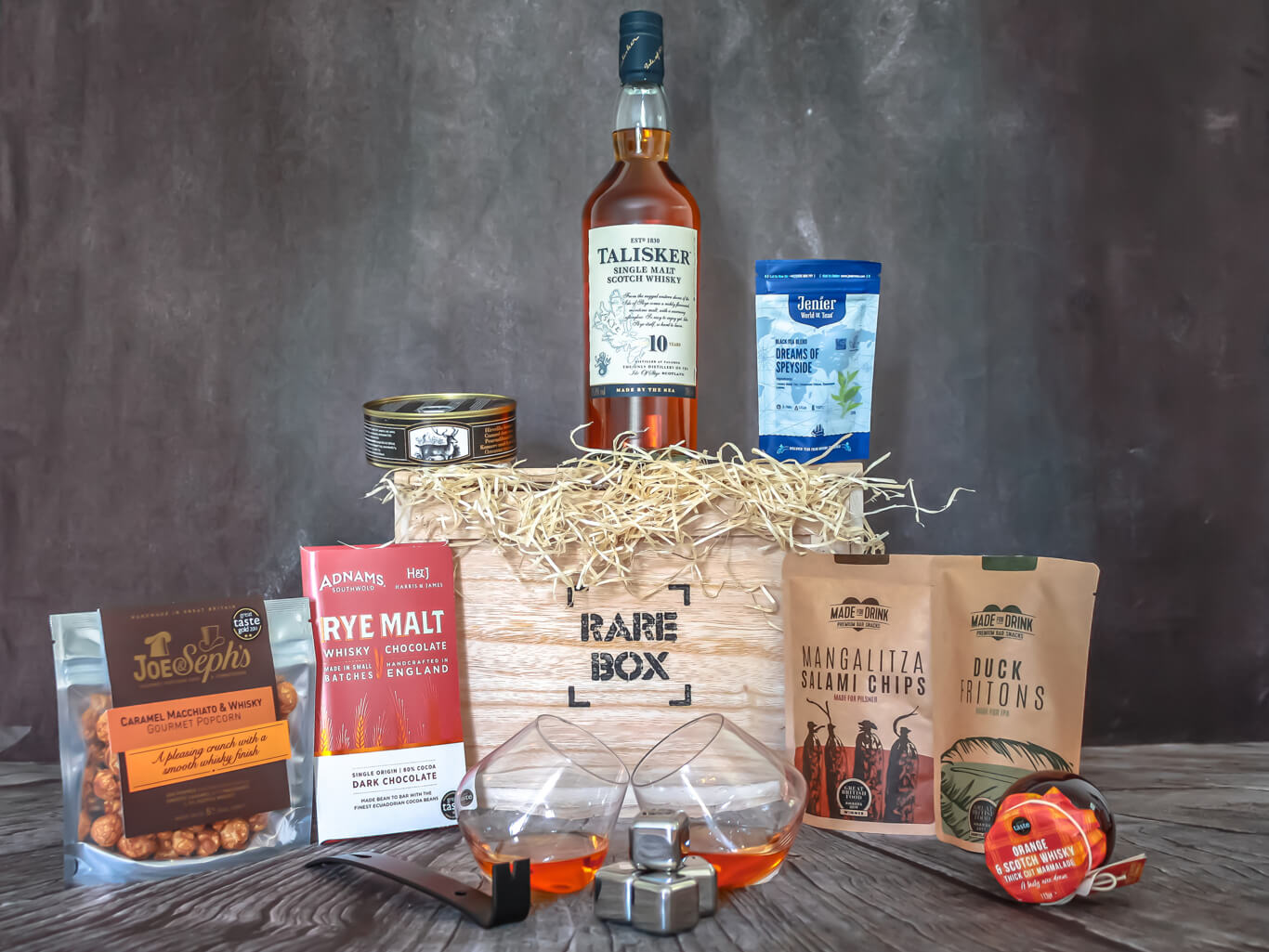 RareBox Whiskey Gift Box Free UK Delivery