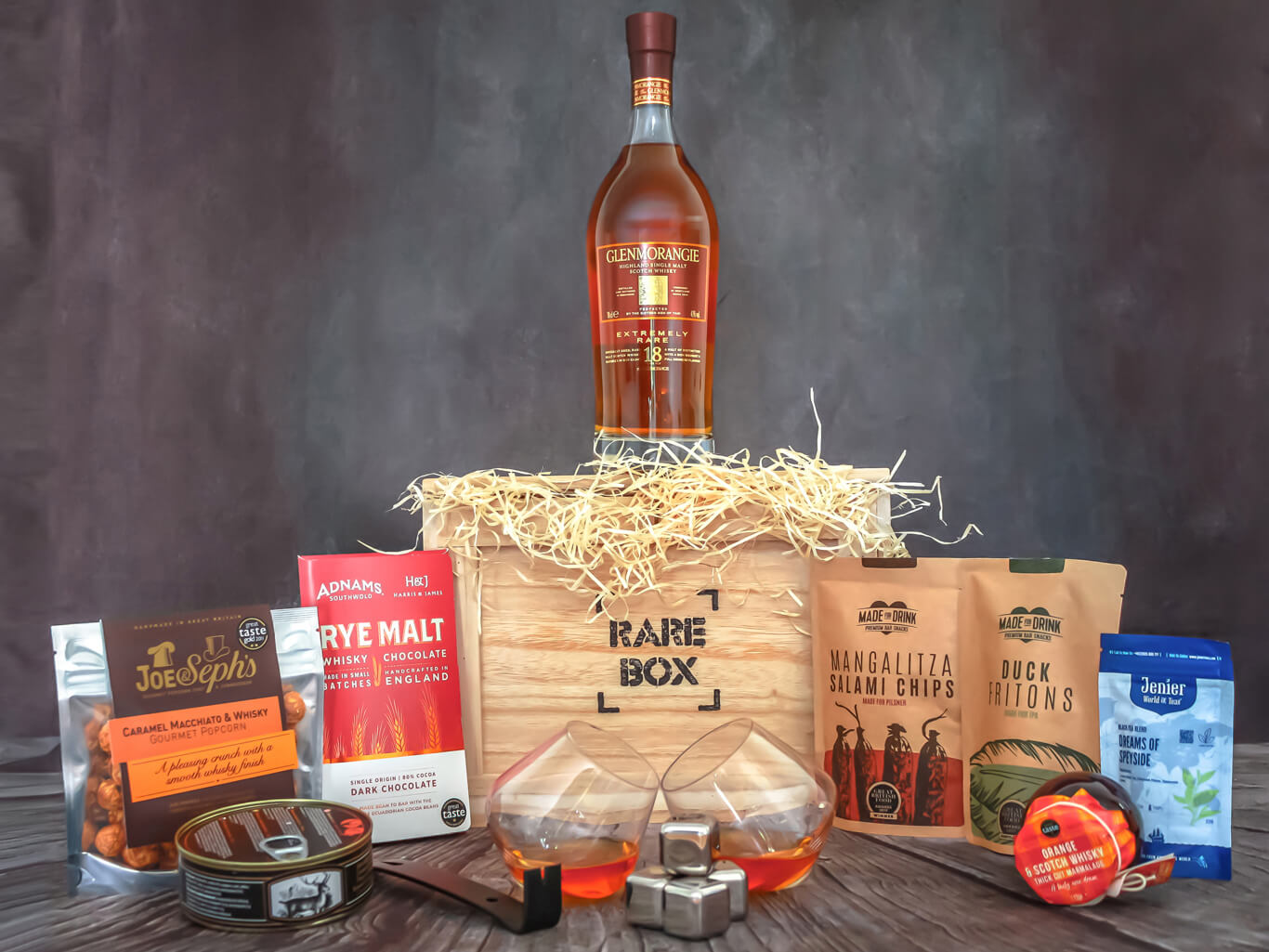 RareBox Whiskey Gift Box Free UK Delivery