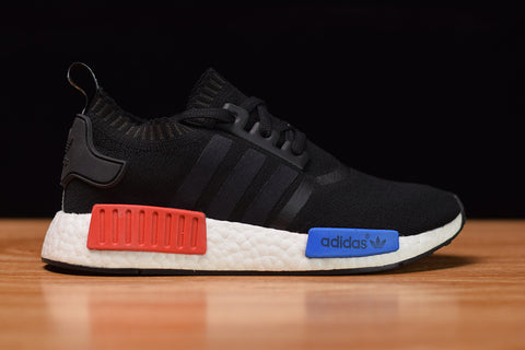 nmd preto azul e vermelho