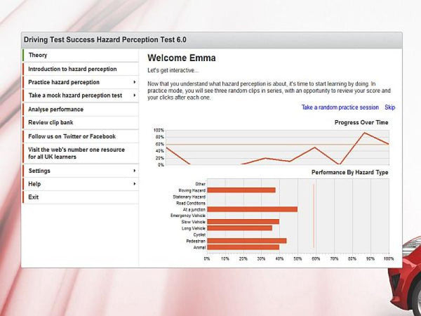 uk driving licence hazard perception test