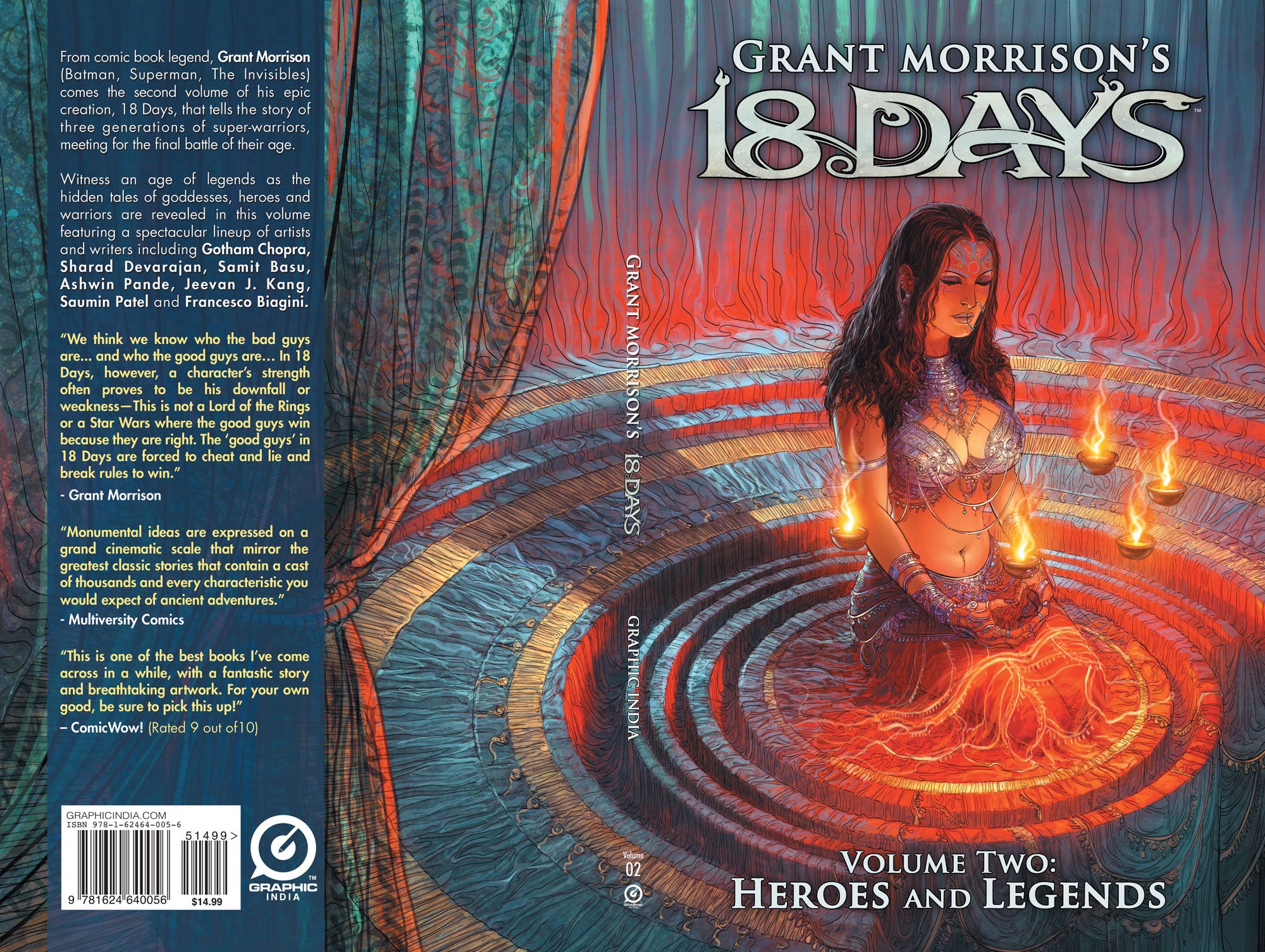 Grant Morrisons 18 Days Volume 2 Heroes And Legends Graphic India