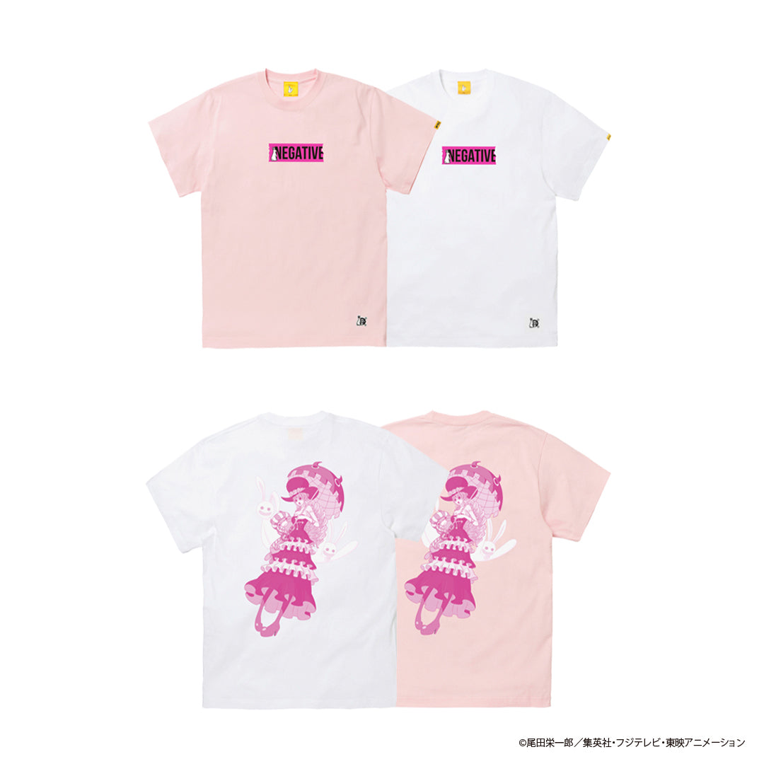 【希少】　FR2 ワンピース　コラボ　tシャツ ハンコック　ピンク　FREE古着屋mizu