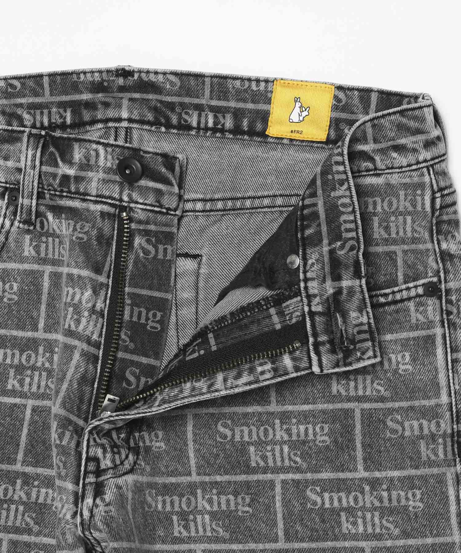 店内全品ﾎﾟｲﾝﾄ2倍!! 希少 FR2 smoking Denim Pants 新品未使用タグ付き