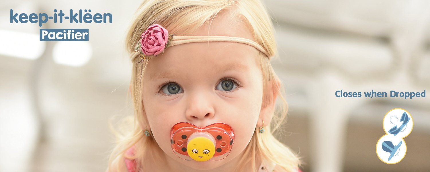 strawberry teething pacifier