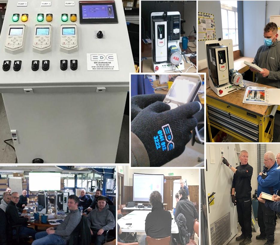 variable speed drive training with EDC scotland