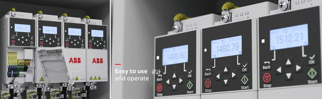 how easy is the ABB ACS180 drive to operate?