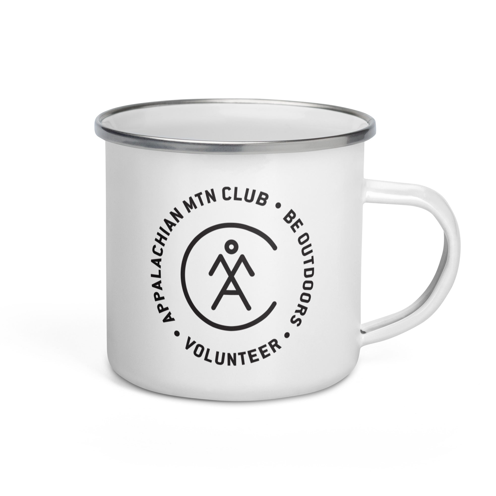 AMC Volunteer Enamel Mug - Appalachian Mountain Club Store