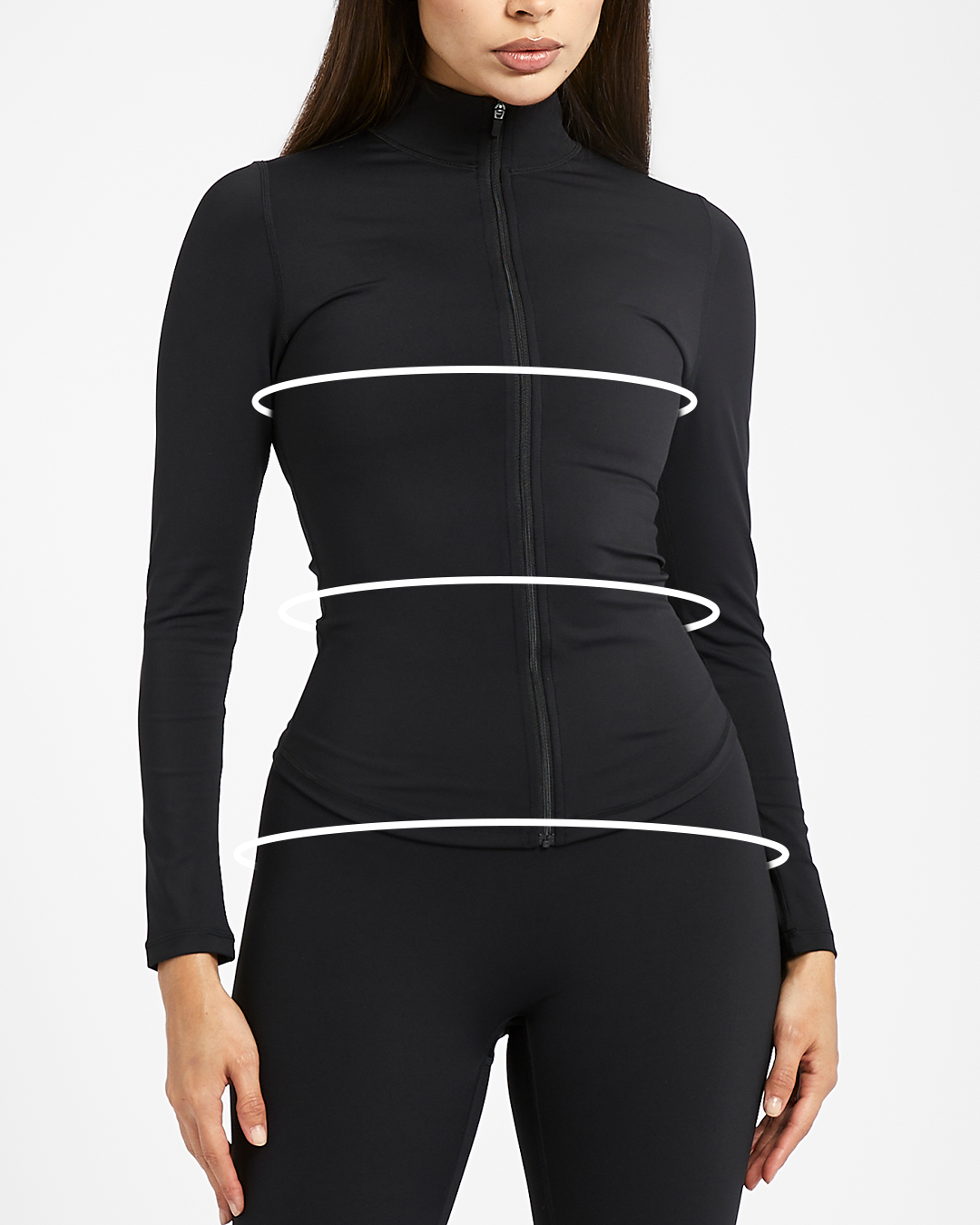 Semi Sheer High Neck Bodysuit - Black – BOA