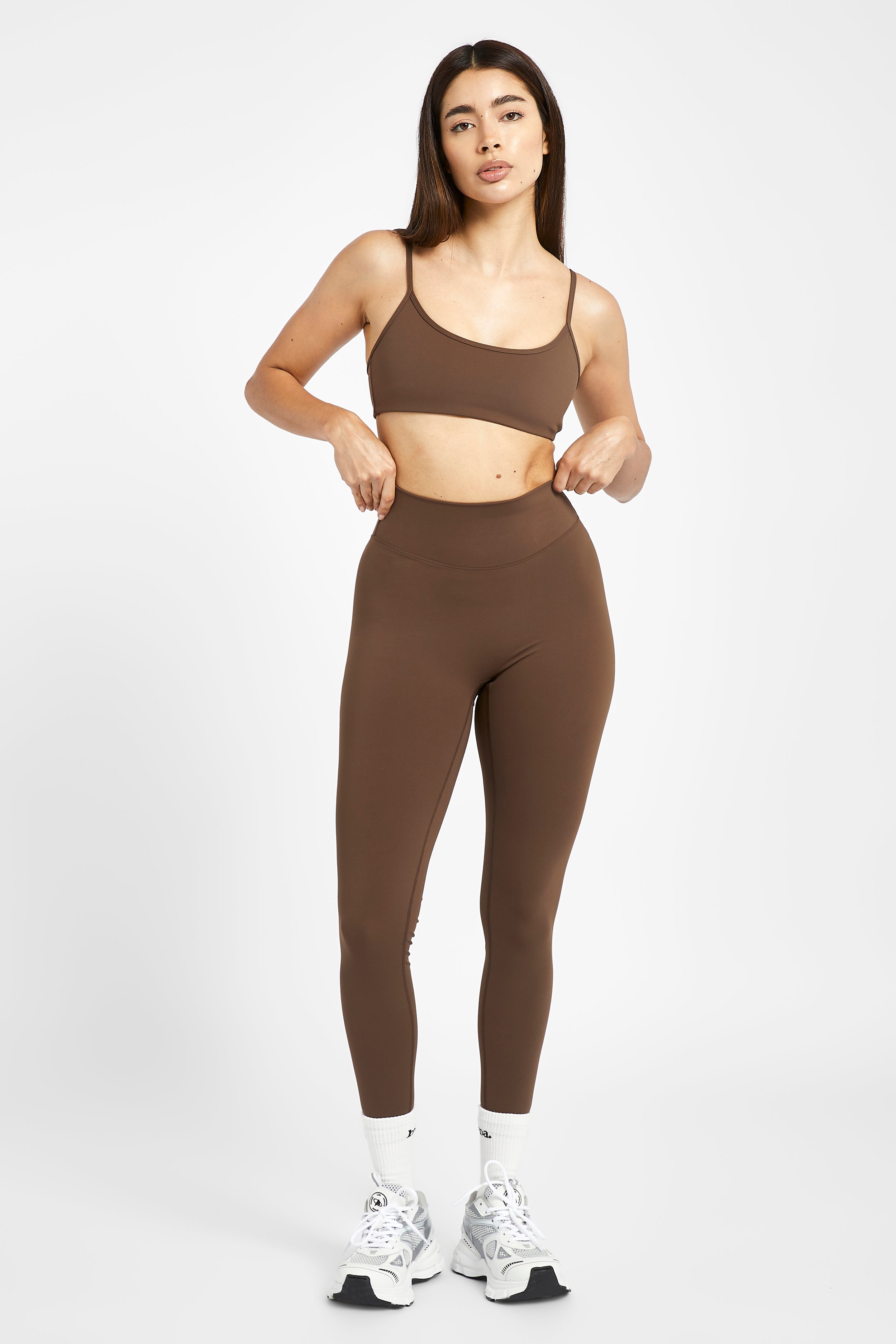 Shiny black PU / Vegan leather Operator woman leggings – Taktikal Fitness