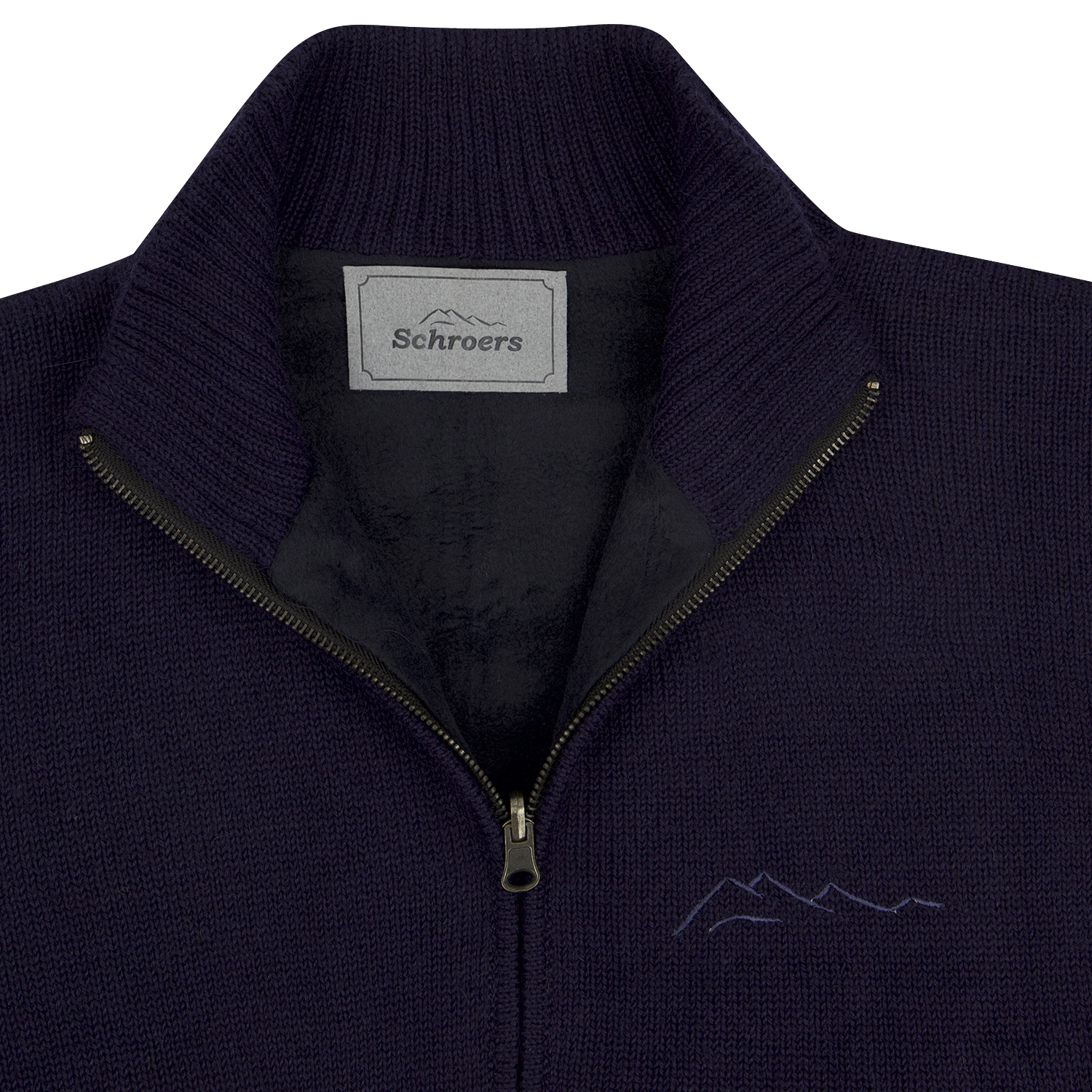 funktionsjacke marine blau outdoor sweatjacke pullover