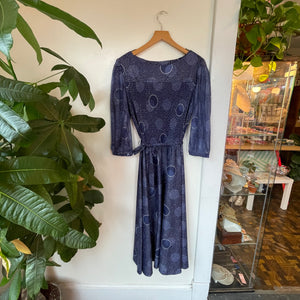 Vintage 70s 80s polka dot accordion dress // Medium Large (HT23102) - Hey Tiger 