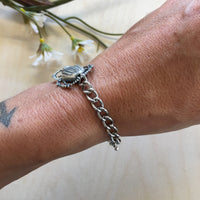 Handmade scarab bracelet by Hello Stranger // made in usa // beetle bug insect entomology holiday gift idea under 20