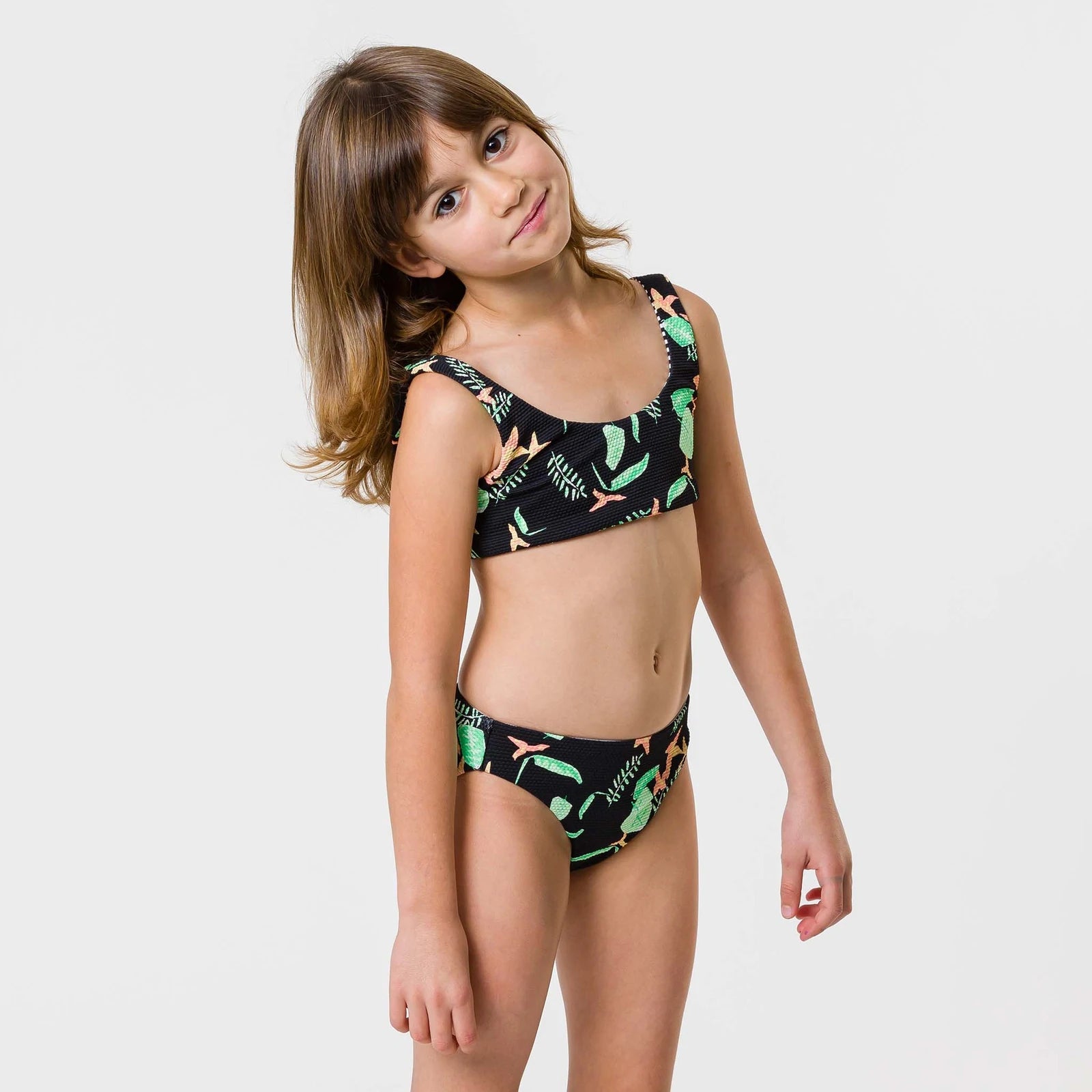 Buy Ladies Sustainable Black Bikini Bottoms by Snapper Rock online