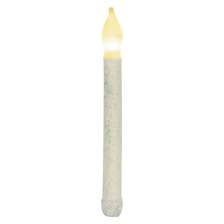Rustic White Taper