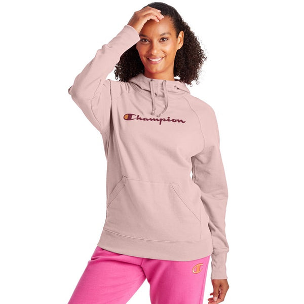 Champion Womens Plus Powerblend Signature Graphic Sweatshirt