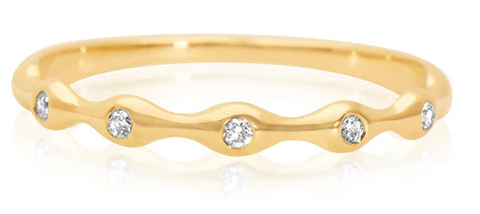 Petite Eternity Stacking Diamond Ring