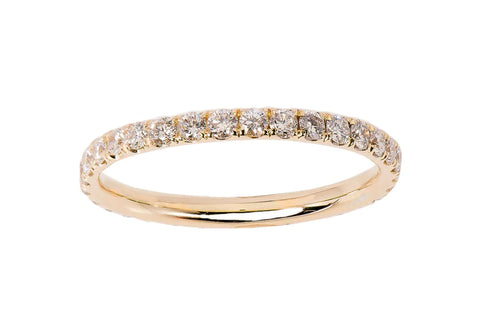 14k Gold Diamond Full Eternity Ring