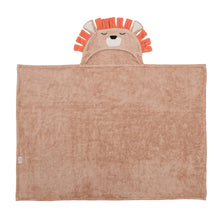Load image into Gallery viewer, Natemia - Bamboo Lion Hooded Towel
