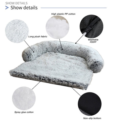 Calming Dog Bed and Sofa Cover