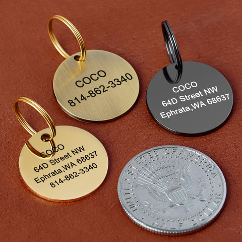 engraved dog tags