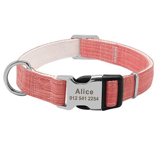 Engraved Nylon Dog Collar 10