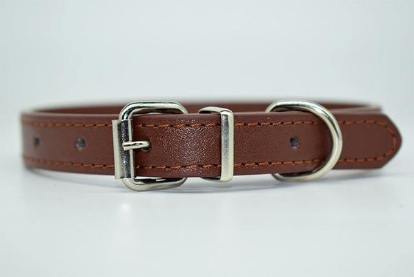 Soft Faux Leather Dog Collar 6