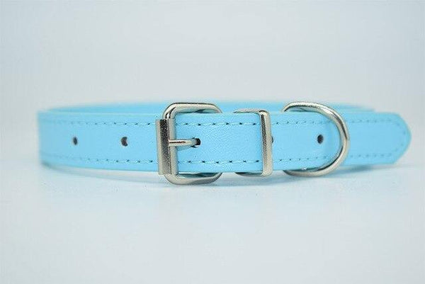 Soft Faux Leather Dog Collar 8