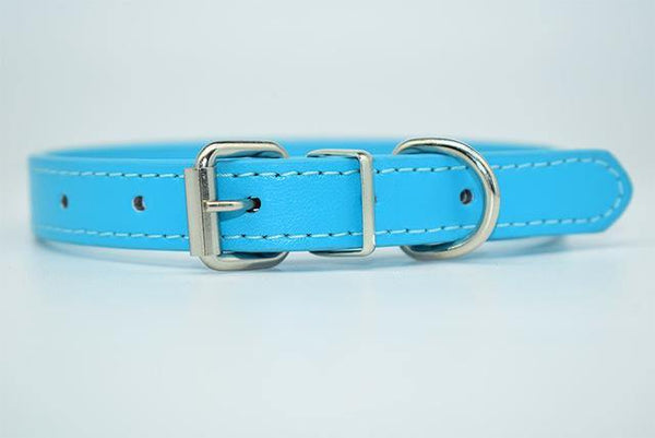 Soft Faux Leather Dog Collar 5
