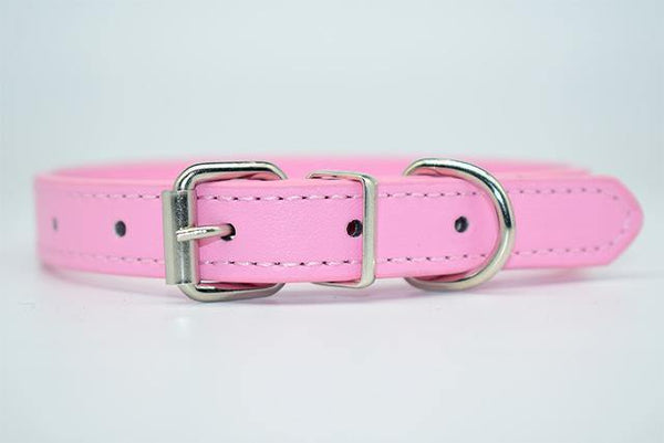 Soft Faux Leather Dog Collar 3