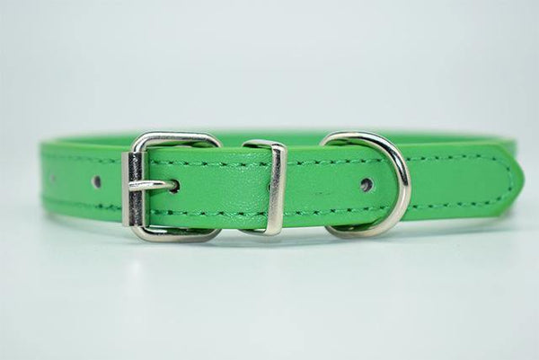 Soft Faux Leather Dog Collar 2
