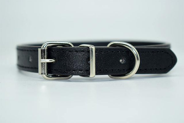 Soft Faux Leather Dog Collar 9