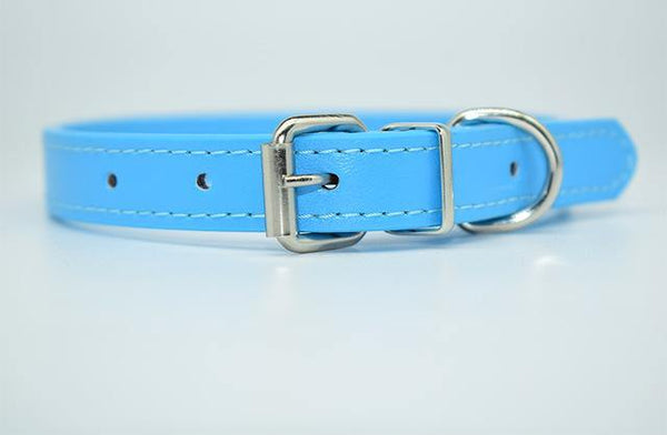 Soft Faux Leather Dog Collar 11