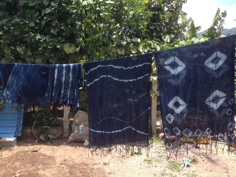 Shibori indigo