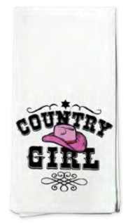 Country Girl Dishtowel
