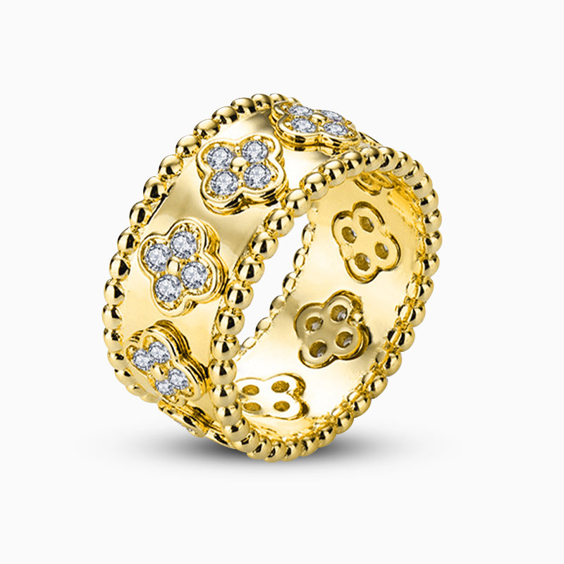 Elegant Clover Ring - Verano Hill product image