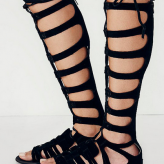 black tall sandals, free people, festival 2015 trends