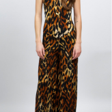 cheetah print jumpsuit, indah, festival trends