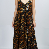 maxi dress cheetah print, indah, 2015 festival trends
