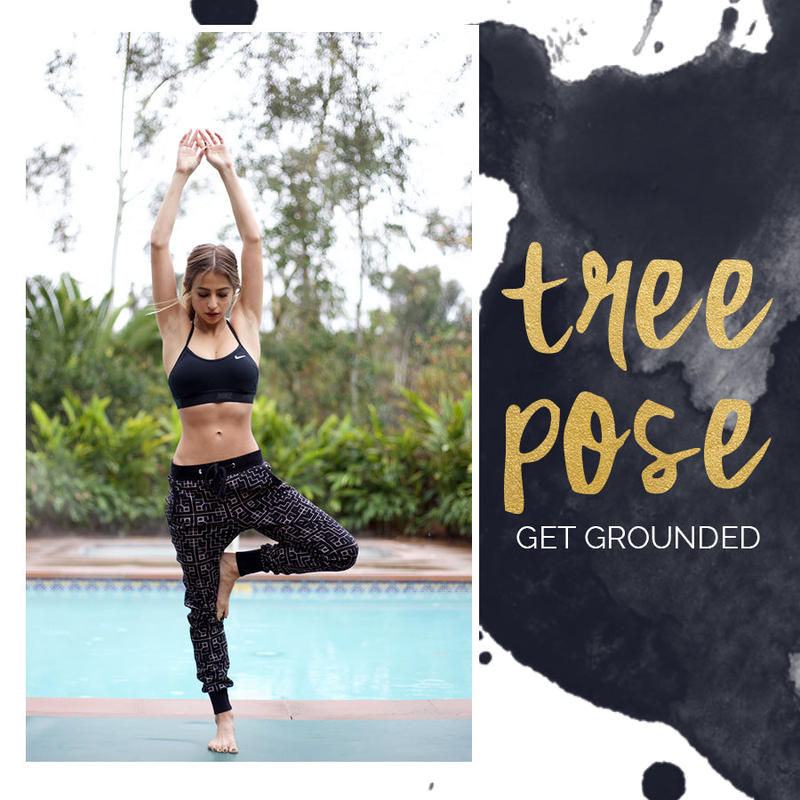 yoga poses, tree pose, 