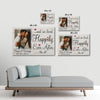And we lived happily ever after - Personalized Canvas