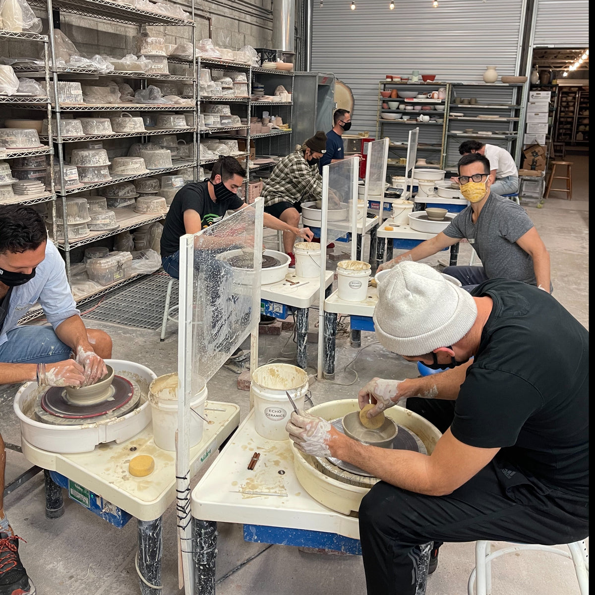 Beginning Pottery Class in Los Angeles, Echo Art Studio.