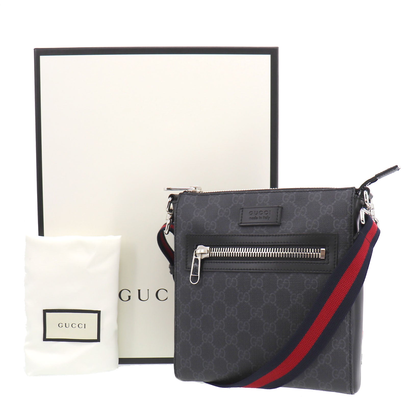 gucci stripe messenger bag