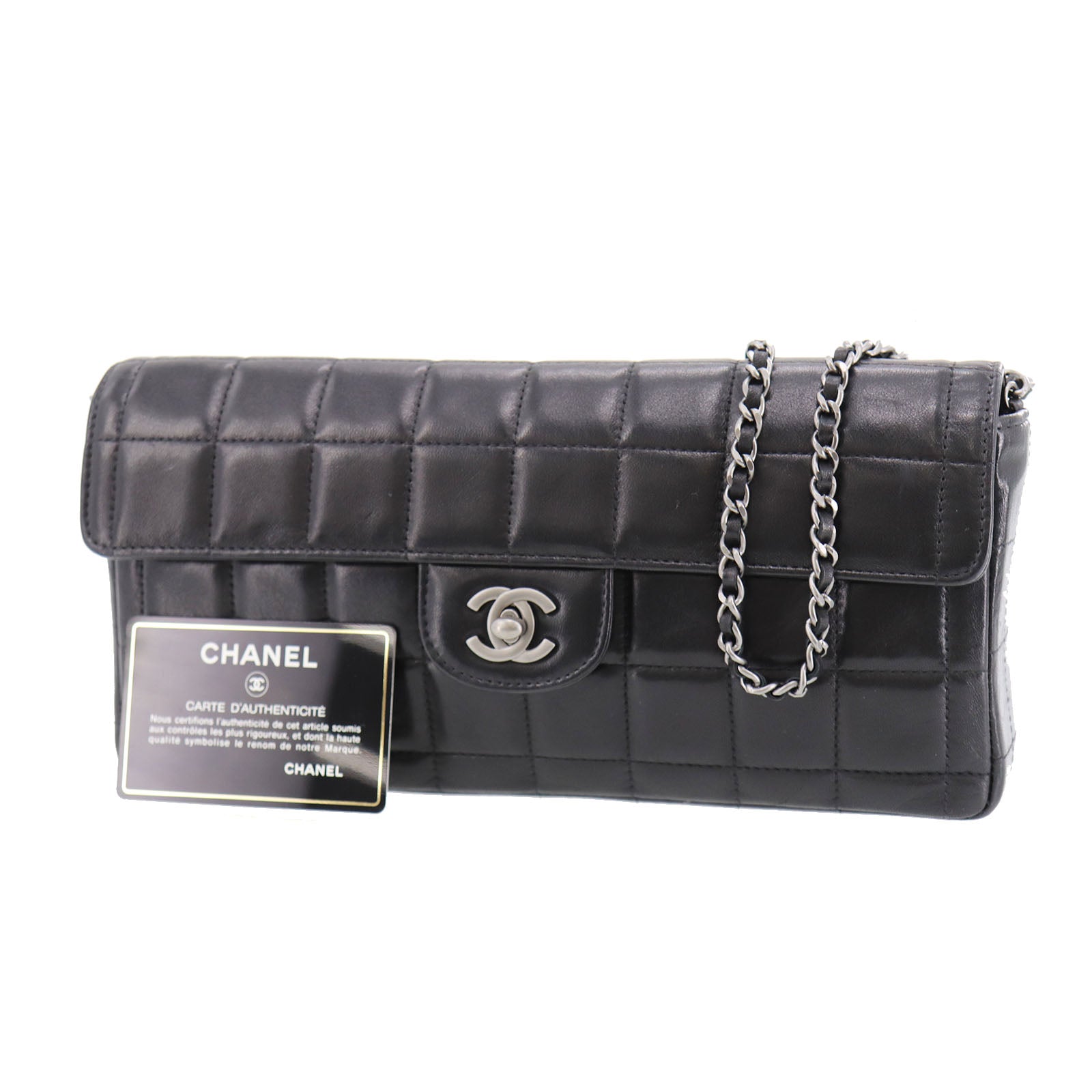 chanel chocolate bar shoulder bag